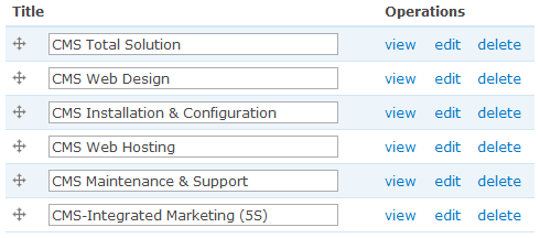 page management